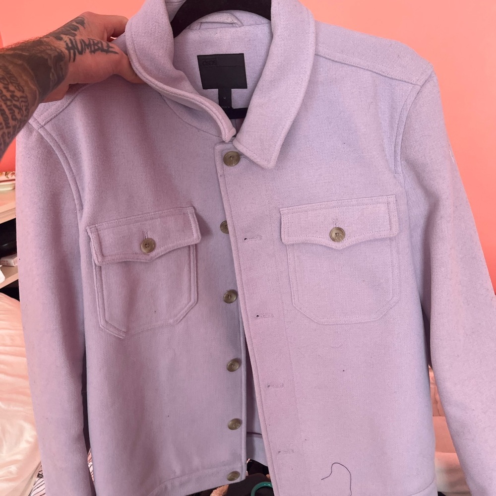 Purple jacket